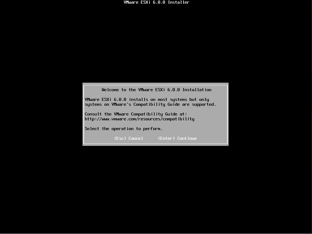 1-Vmware-ESXI-6-Installer-Screen