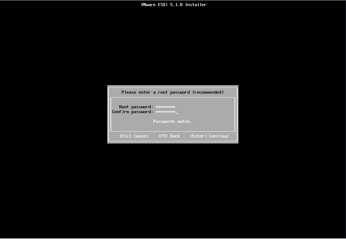 VMware-ESXi-Installer-Screen-root-password