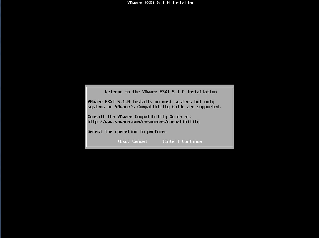 VMware-ESXi-Installer-Screen
