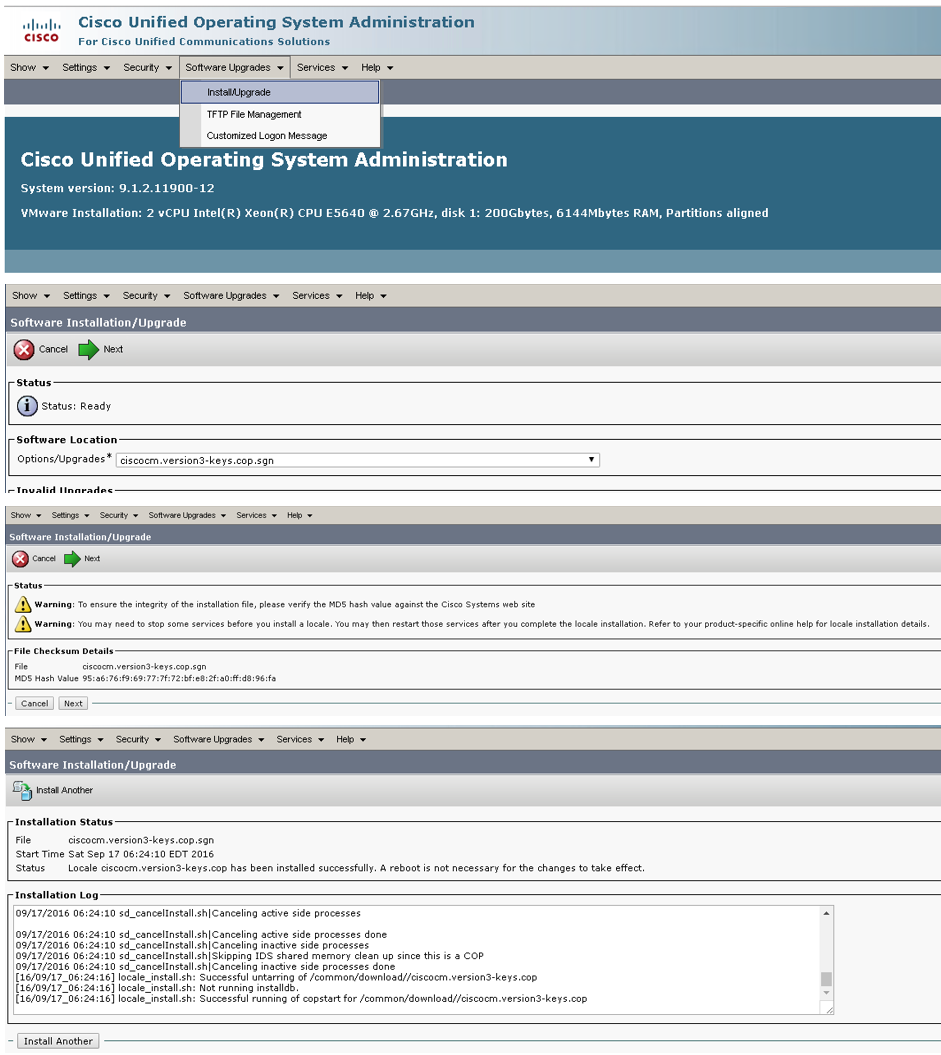 Ciscocm.version3-keys.cop.sgn readme Ciscocm.version3-keys.cop.sgn readme