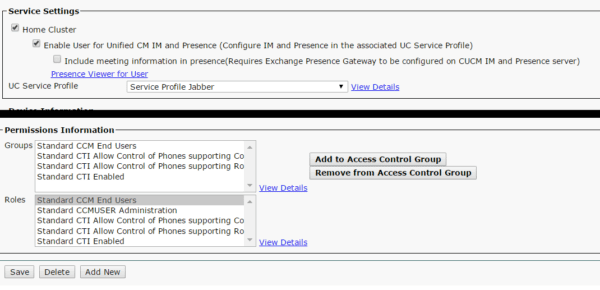Step by Step Cisco IM & Presence Configuration